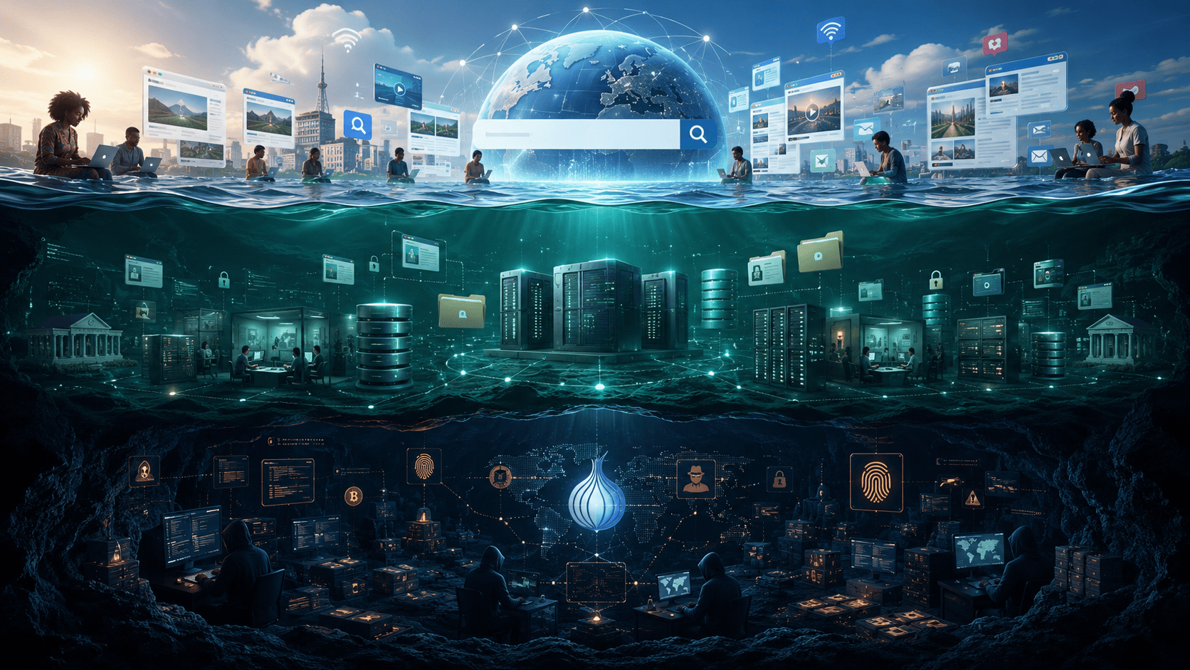 Surface web, deep web, dark web : comprendre sans fantasmer